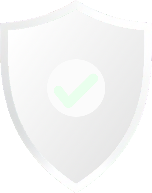 Escudo de seguridad 3D representando la protección de activos